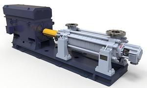 Pompe centrifuge horizontale multi-étages segmentée à fente radiale API610 professionnelle de haute qualité, 15 MPa, résistante à la corrosion - Product Image 4