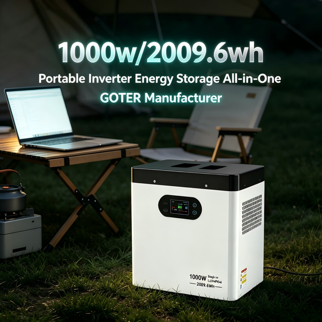 2Wh Large Capacity Portable MPPT Inverter LiFePO4 Energy Storage All-in-One Power for Outdoor Camping Laptop Digital Devices