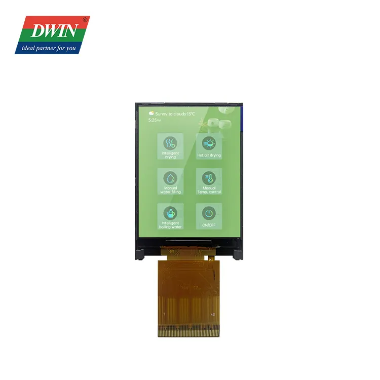 DWIN Màn Hình LCD IPS TFT 2 Inch 240X320 Giao Diện IC RGB Trình Điều Khiển ST7789V Với Màn Hình Cảm Ứng Điện Trở Điện Dung