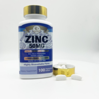 DUOZI Zinc Mono Méthionine 50mg Comprimé Chélaté Haute Biodisponibilité Stimulant Immunitaire, Végétalien et Sans Allergènes