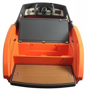 Ocean Plastic 10ft Electric Sports Small <strong>Jet</strong> Speed <strong>Car</strong> Boat Hull for Water - Product Image 5