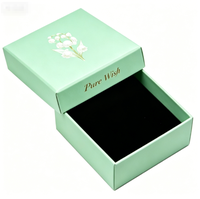 Boîte d'emballage rigide personnalisée pour cartouches avec cartouches vides, éponge intérieure, laminage mat, matériaux recyclés pour bijoux