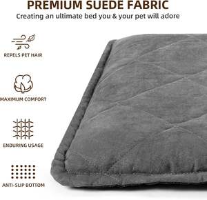 Almohadilla Reversible para caja de perro mascota de alta calidad, alfombrilla suave para cama con autocalentamiento, tela de felpa con estampado de animales, funda de asiento de coche para uso en verano - Product Image 4