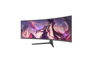 100Hz PC hiển thị 34inch cong màn hình Màn hình 4K siêu rộng cong màn hình máy tính chơi game PC màn hình - Product Image 2