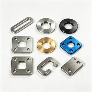 Plaque de montage en métal de forme spéciale sur mesure, rondelle plate, plaque de montage usinée CNC, pièces mécaniques en acier inoxydable, aluminium, laiton - Product Image 4