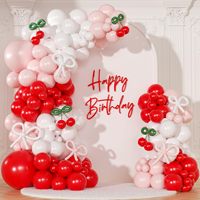 Kit d'arche de ballons rose poudré personnalisable, style bohème, double garnissage, pour décoration de fête de mariage, baby shower, fiançailles, anniversaire, thème neutre