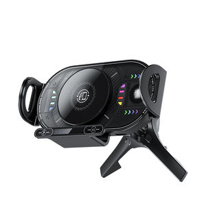 Nouveaux produits 2026 Bras électronique 15W Anti-vibration Rotation Écran pliable <span class=keywords><strong>Chargeur</strong></span> sans fil <span class=keywords><strong>pour</strong></span> voiture Support de téléphone Lumière Rgb <span class=keywords><strong>pour</strong></span> <span class=keywords><strong>iPhone</strong></span> - Product Image 1