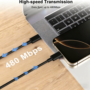 Câble de Données USB-C TPE Type-C à Chargement Rapide 3A, 50cm 0.5m, <span class=keywords><strong>En</strong></span> Stock Usine pour <span class=keywords><strong>iPhone</strong></span> iPad et Téléphones Mobiles Samsung - Product Image 5