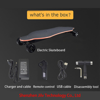 Skateboard Électrique Tout-Terrain Complet Économique 1200W 36V 45Kmh pour Adultes