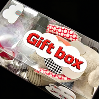 Boîte de rangement et de présentation en PET pour poupées en peluche et jouets d'éléphant, vente en gros du fabricant