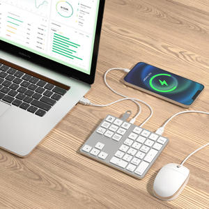 Portable Ergonomic Teclado Numpad Custom Numpad Office Usb <b>Keyboard</b> Luxury <b>Keyboard</b> Number Pad Numeric Keypad - Product Image 2