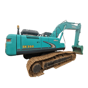 Excavadora de Orugas Mediana Kobelco SK350 con Motor Eficiente, Excavadora Mediana en Oferta, Usada SK210 SK250 SK260 SK330 y más - Product Image 1