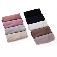 Sharut 2024 Vente en gros Hijab musulman Cache-cou Col roulé Femme Faux col de chemise Jersey de coton Col factice Col intérieur Confortable