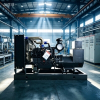 Générateur diesel silencieux haute performance à démarrage automatique 50/60Hz, résistant aux intempéries, type ouvert, ATS pour les secours d'urgence