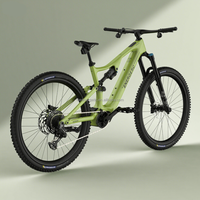 Vélo de montagne électrique tout-terrain en fibre de carbone, 85 Nm, moteur central, 250 W, 540 Wh, 12 vitesses, suspension intégrale, 29 pouces, E-MTB