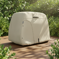 Housse de chariot de golf pliable personnalisée, imperméable et résistante au soleil, en tissu Oxford, avec une protection UV/IR de 90 %, pour une utilisation en extérieur toute l'année, taille personnalisable MUSE