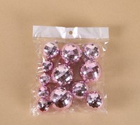 Bunte Discokugel-Kuchendekorationen 3cm 4cm 5cm Discokugel-Kuchenaufsätze Set Partyzubehör Geburtstag Hochzeit Party Kuchendeko
