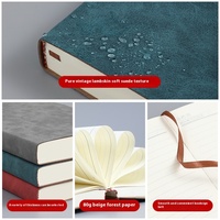 Set de Regalo de Cuaderno de Negocios de Alta Gama Personalizado para Oficina, Impreso con Logotipo y Engrosado, con Estilo Chino, Bloc de Notas A5 B5