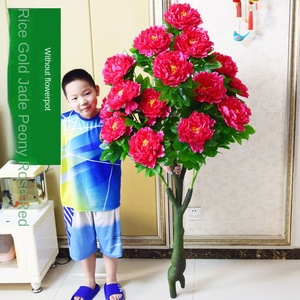 Venta al por mayor árbol <span class=keywords><strong>artificial</strong></span> peonía planta para decoración árbol peonía plantas artificiales árboles <span class=keywords><strong>flor</strong></span> <span class=keywords><strong>artificial</strong></span> con maceta - Product Image 4
