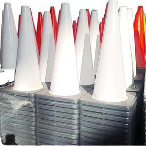 Xây dựng xây dựng an toàn <span class=keywords><strong>Cone</strong></span> phản quang <span class=keywords><strong>PVC</strong></span> nhựa Giao Thông Đường nón với PE cho đường Bộ cảnh báo - Product Image 2