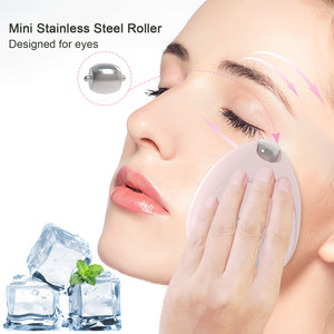 2024New 2 en 1 Ice <span class=keywords><strong>Roller</strong></span> House Hold Acero inoxidable Rodillo de hielo de dos cabezas Masaje facial - Product Image 2
