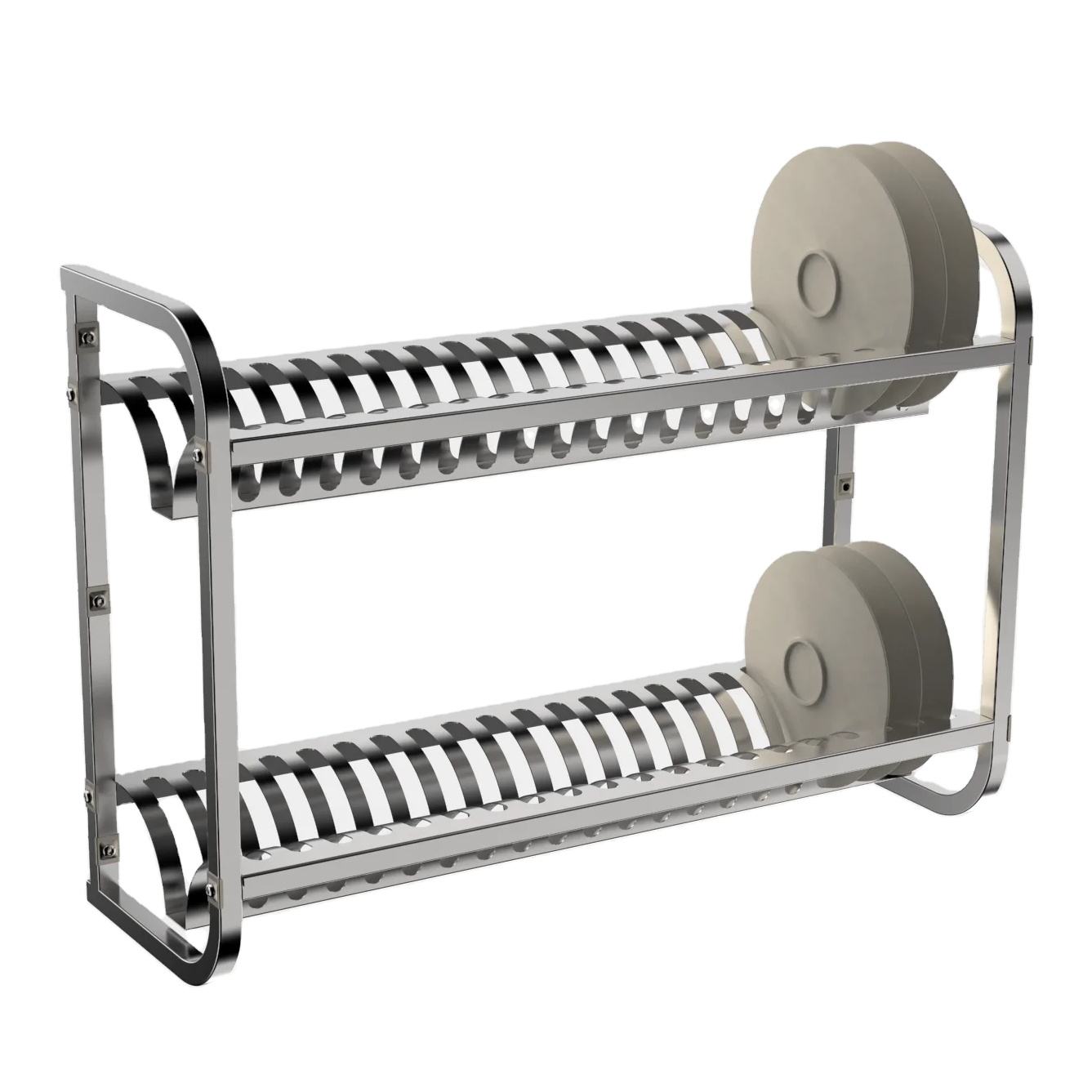 Wall Mounted Commercial Dish Rack Storage Commercial Wall Hanging