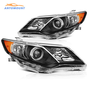 Karya bộ phận cơ thể tự động Bộ phận Đèn Pha Xe Lắp Ráp Halogen phía trước đèn pha đèn pha cho Toyota Camry 2012 2013 2014 Đen - Product Image 3