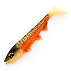 Leurre souple submersible 14cm 18cm, leurre de pêche bionique 3D imitation poisson, pour brochet, en matériau synthétique - Product Image 6