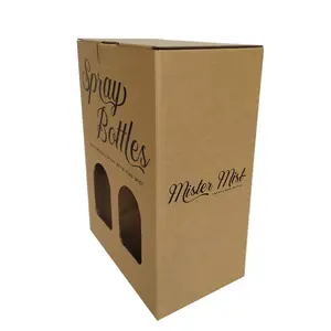 Caja de vino plegable personalizada, embalaje de bebidas, cartón de papel de cartón