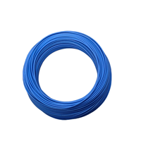 Cable triaxial de colores personalizados TRX142 TRX179 TRX316 RF Flexible Triax Cables de comunicación de baja pérdida 50ohm Conductor trenzado