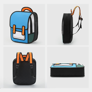 <span class=keywords><strong>2025</strong></span> nóng bán trẻ em mẫu giáo học sinh tiểu học đầy màu sắc dễ thương phim hoạt hình cô gái chàng trai trẻ em Sách 3D trường Ba Lô Túi - Product Image 4