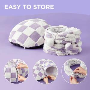 Großes Katzen tunnel nest Neue faltbare Plüsch baugruppe mit S-gebogenem Design Stoff material mit festem Muster Warmes Katzen nest - Product Image 2