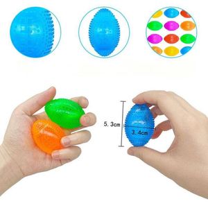 TPR Elastic Rugby-Shaped <b>Squeeze</b> Toys, Interactive Training Pet <b>Balls</b>, Stress-Relief Gadgets - Product Image 6