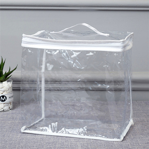 Bolsa de Almacenamiento de PVC Transparente, Portátil y Personalizada, con Cierre, para Juguetes, Ropa de Cama, No Tóxica, Ecológica e Impermeable - Product Image 3
