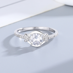 Yasno 925 Sterling Silver Star River Bright Ring Femme Niche Design Instagram <span class=keywords><strong>Tide</strong></span> - Product Image 4