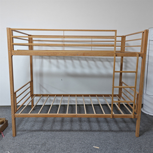 Modernes Doppelbett mit Eisen- und Stahlrahmen, Etagenbett für Schlafsäle, Hoch- und Niedrigbett für Schule, Zuhause, Schlafzimmer, Möbel für Hotel- und Krankenhausgebrauch - Product Image 3