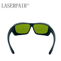 Lunettes de sécurité laser à monture intégrale TR90 1064nm OD>7 conformes CE EN207, prix usine, pour machine de nettoyage laser