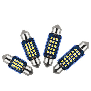 Lumière de lecture intérieure LED C5w <span class=keywords><strong>C10w</strong></span> 31/36/39/41mm 2016 24smd, lumière de toit de voiture LED 18Smd, lumières LED intérieures de voiture - Product Image 2
