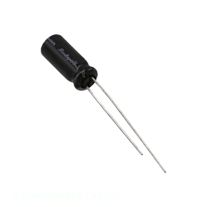 Authorized Distributor CAP ALUM 100UF 20% 16V RADIAL TH 16ZLH100MEFCTA5X11 100 uF Through Hole <b>Capacitor</b> - Product Image 1