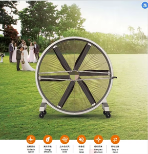 Ventilador de Pedestal para Exteriores de 2 m, Ventilador de Refrigeración HVLS para Grandes Salas de Exposiciones y Parques de Atracciones - Product Image 6