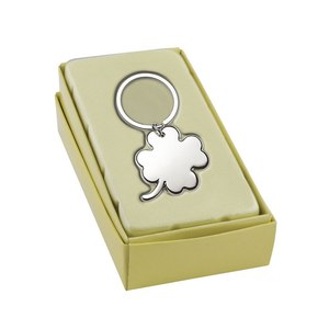 Quadrifoglio portachiavi in vetro lucido - Product Image 4