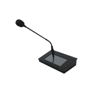 <strong>Voice</strong> Evacuation <strong>System</strong> 120 Zones Remote Paging Microphone with Touch Screen and EN54 Compliance - Product Image 1