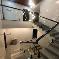 Escalier en colimaçon moderne Optima directement des usines chinoises pour applications hôtelières et de villas