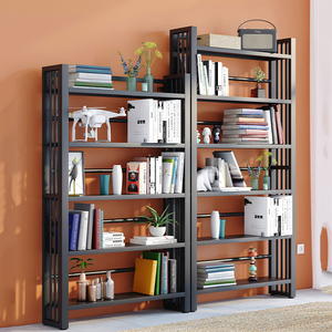 White Steel <b>Bookcase</b> Used <b>Library</b> <b>Bookcases</b> Used <b>Library</b> Bookshelves for Sale Libros rak Buku Libreria Scaffale - Product Image 5
