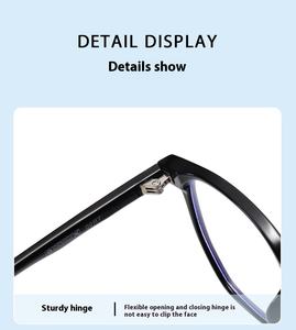 Moda Retro Nuevo Diseño Cuadrado Óptico Venta al por mayor <span class=keywords><strong>Gafas</strong></span> Hombres Mujeres Diseñador Marco <span class=keywords><strong>Gafas</strong></span> Ópticas - Product Image 3