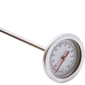 Termometro per terreno a Compost organico impermeabile con sonda lunga in acciaio inossidabile - Product Image 3