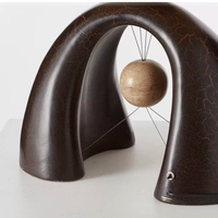 Lampe de bureau vintage en bois, lampe de table rétro, abat-jour en dôme, lampe de lecture de chevet
