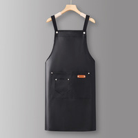 Tablier de soudage en cuir synthétique personnalisable de qualité supérieure, respirant, en toile et en cuir pour le nettoyage