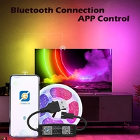 Contrôleur WS2812B, contrôle par application musicale pour bande lumineuse LED à pixels, SK6812, WS2811, WS2812, rubans lumineux, USB 5V, télécommande
