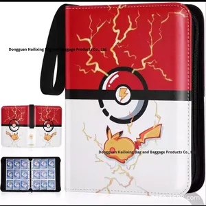 L'usine fournit des albums de cartes Pokémon à 4 panneaux et 50 pages, des albums pour cartes de visite, des albums pour cartes de collection et des albums pour cartes Pokémon. - Product Image 4
